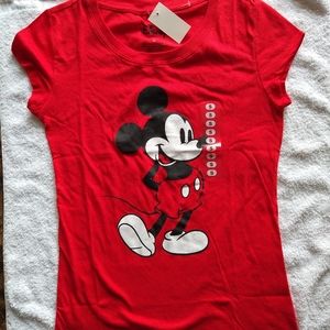Mickey mouse graphic tee size Small